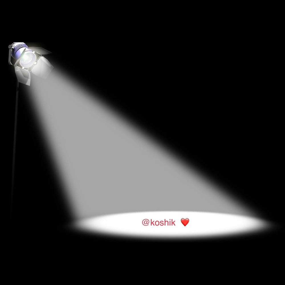 NEW SPOTLIGHT on @koshik ❤️ @brendamoseley💜